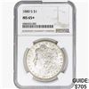Image 1 : 1880-S Morgan Silver Dollar NGC MS65+
