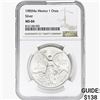 Image 1 : 1985Mo 1oz. Silver Mexicanos Onza NGC MS66