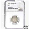 Image 1 : 1913-D Buffalo Nickel NGC F12 Type 2