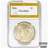 Image 1 : 1926 Silver Peace Dollar PGA MS64+