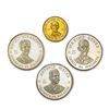 Image 2 : 1977 Cuba Gold and Silver Proof Set [4 Coins]