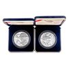 Image 2 : 2009-2020 5pc US Mint Silver Dollar Commemoratives