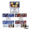 Image 1 : [4 pcs] 2007&2008 US Proof & Clad Set