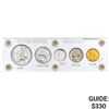 Image 1 : 1953&1954 [5 Coin] U.S. Proof Set