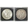 Image 1 : [2] 1879-CC & 1883-CC Morgan Silver Dollar