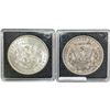 Image 2 : [2] 1879-CC & 1883-CC Morgan Silver Dollar