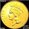 Image 1 : 1854-O $3 Gold Piece UNCIRCULATED