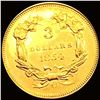 Image 2 : 1854-O $3 Gold Piece UNCIRCULATED