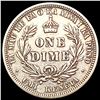 Image 2 : 1883 Kingdom of Hawaii Dime LIGHTLY CIRCULATED
