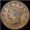 Image 1 : 1851 Braided Hair Large Cent CLOSELY UNCIRCULATED