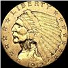 Image 1 : 1912 $3 Gold Piece UNCIRCULATED