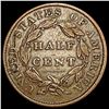 Image 2 : 1835 Classic Head Half Cent CLOSELY UNCIRCULATED