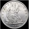 Image 1 : 1839 Seated Liberty Half Dollar CLOSELY UNCIRCULATED