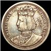 Image 1 : 1893 Isabella Silver Quarter CLOSELY UNCIRCULATED