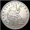Image 1 : 1877 Seated Liberty Half Dollar HIGH GRADE