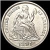 Image 1 : 1891 Seated Liberty Dime CHOICE BU