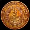 Image 2 : 1864 Two Cent Piece CHOICE AU