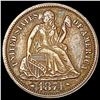 Image 1 : 1874 Arrows Seated Liberty Dime CLOSELY UNCIRCULATED