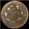 Image 2 : 1811 Classic Head Half Cent NICELY CIRCULATED