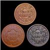 Image 2 : (3)  US Large Cents HIGH GRADE