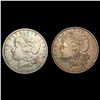 Image 1 : 1878 & 1921 First and Last Issue Morgan Dollars HIGH GRADE