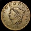Image 1 : 1828 Coronet Head Large Cent NICELY CIRCULATED