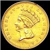 Image 1 : 1861 Rare Gold Dollar HIGH GRADE