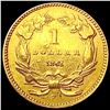 Image 2 : 1861 Rare Gold Dollar HIGH GRADE