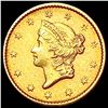 Image 1 : 1852 Rare Gold Dollar HIGH GRADE