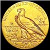 Image 2 : 1908 $2.50 Gold Quarter Eagle CLOSELY UNCIRCULATED