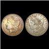 Image 1 : 1878 & 1921 First and Last Issue Morgan Dollars HIGH GRADE