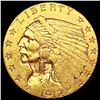 Image 1 : 1912 $2.50 Gold Quarter Eagle CLOSELY UNCIRCULATED