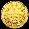 Image 2 : 1874 Rare Gold Dollar HIGH GRADE