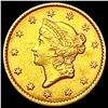 Image 1 : 1852 Rare Gold Dollar HIGH GRADE