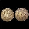 Image 1 : 1878 & 1921 First and Last Issue Morgan Dollars HIGH GRADE