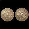 Image 2 : 1878 & 1921 First and Last Issue Morgan Dollars HIGH GRADE