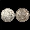 Image 1 : 1878 & 1921 First and Last Issue Morgan Dollars HIGH GRADE