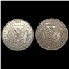 Image 2 : 1878 & 1921 First and Last Issue Morgan Dollars HIGH GRADE