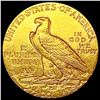 Image 2 : 1908 $2.50 Gold Quarter Eagle CLOSELY UNCIRCULATED