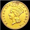 Image 1 : 1889 Rare Gold Dollar CLOSELY UNCIRCULATED