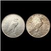 Image 2 : 1923-D & 1926-D Silver Peace Dollars CLOSELY UNCIRCULATED