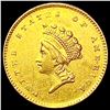 Image 1 : 1854 Rare Gold Dollar HIGH GRADE