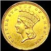 Image 1 : 1856 Rare Gold Dollar CLOSELY UNCIRCULATED