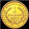 Image 2 : 1853 Rare Gold Dollar HIGH GRADE
