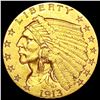 Image 1 : 1913 $2.50 Gold Quarter Eagle CLOSELY UNCIRCULATED