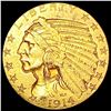 Image 1 : 1914 $5 Gold Half Eagle CLOSELY UNCIRCULATED