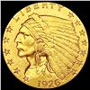 Image 1 : 1926 $2.50 Gold Quarter Eagle HIGH GRADE