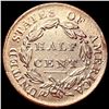 Image 2 : 1809 Classic Head Half Cent CLOSELY UNCIRCULATED