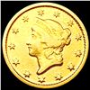 Image 1 : 1849-O Rare Gold Dollar NEARLY UNCIRCULATED