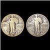 Image 1 : [2] 1927-S Stding Lib Quarters NICELY CIRCULATED